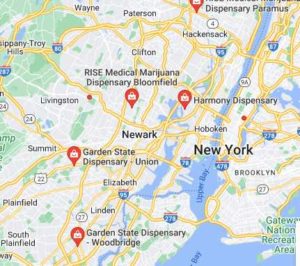 New Jersey Dispensary Locations
